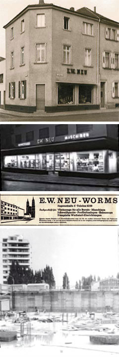 Chronologie der E.W. NEU GmbH